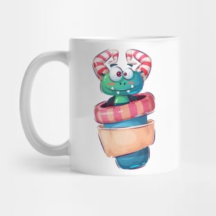 Funny Baby Dragon Cartoon Mug